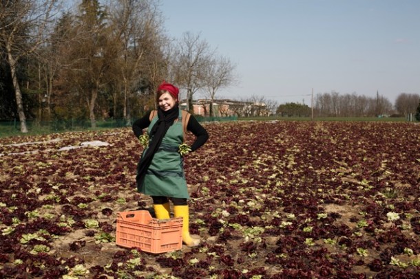 Syusy "ortolana" all'Orto dei Giusti (Bologna)