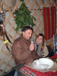 Syusy e Raffaele Curti sciamano padano