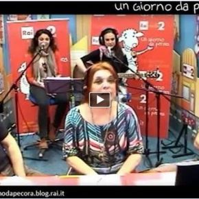 Syusy a “Un giorno da&nbsp;pecora”