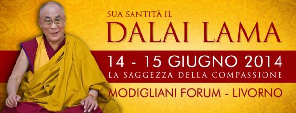 Il dalai lama in Italia