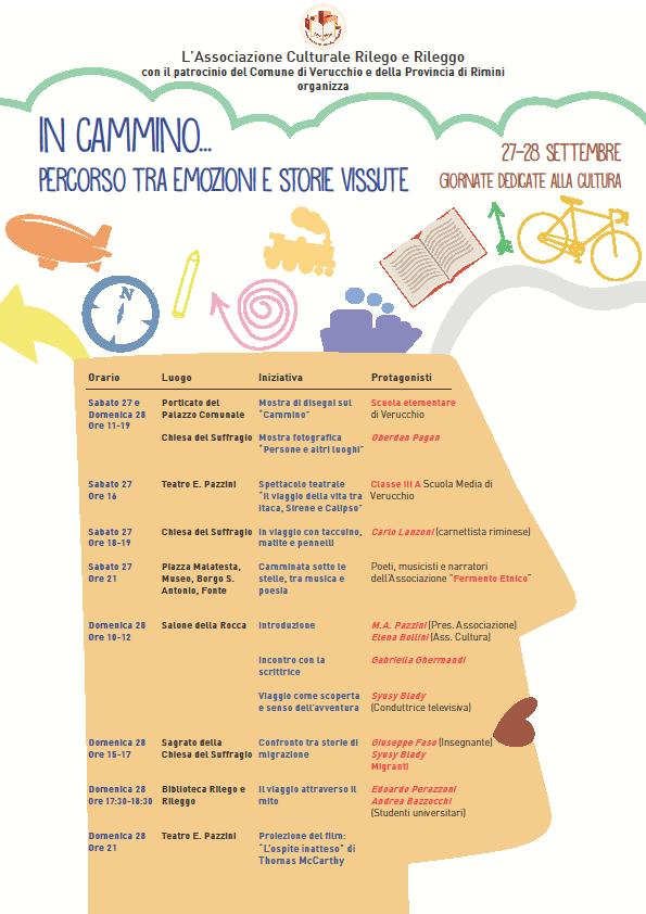 In cammino, Verrucchio, 27/28 settembre